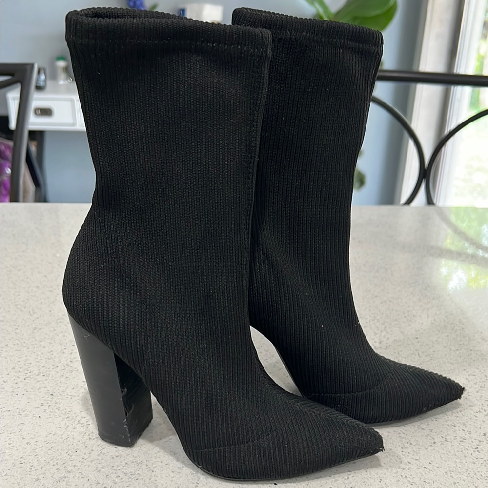 Elegant Black steven madden Women's Boots